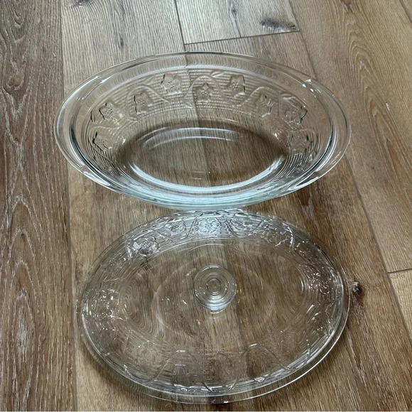 Anchor Hocking Avalon Oval Vintage Covered Casserole Dish - Picture 5 of 9